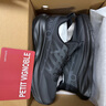 PETIT VIGNOBLE品牌男鞋2026年夏季新款透氣運動(dòng)鞋男超輕厚底增高休閑鞋子男 黑色-高端男鞋 41 【皮鞋碼】 曬單實(shí)拍圖