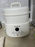 九陽(yáng)（Joyoung）電燉盅 電燉鍋 隔水燉煮 家用煮粥煲湯鍋燕窩燉盅4.5L白瓷內膽燉湯鍋上蒸下燉DG25G-GD188 曬單實(shí)拍圖