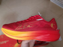 喬丹QIAODAN飛影PB4.0馬拉松競速跑步鞋碳板跑鞋運動(dòng)鞋男 番茄紅/琉璃黃 -山河-秋冬版 42.5 曬單實(shí)拍圖