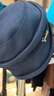 Fangchi 春秋款出游防曬帽韓版復古鴨舌帽女秋時(shí)尚百搭平頂帽優(yōu)雅休閑帽子日系淑女?huà)寢屆迸刻?yáng)帽 MXM-648藏青 均碼(54-58cm)可調節 曬單實(shí)拍圖