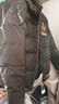 奧圣特（AOSHENGTE）輕奢羽絨服男士短款冬季新款高端品牌男裝輕薄保暖修身冬裝外套男 黑色 XL 【建議140-155斤】 曬單實拍圖