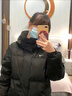 斷碼羽絨服長(cháng)款過(guò)膝冬季2025新款韓版情侶男女寬松學(xué)生中戲爆外套 黑色 男女同款 M 適合95到110斤穿 曬單實(shí)拍圖