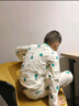 迪士尼（DISNEY）童裝男童長(cháng)袖家居服睡衣秋褲抑菌舒適兩件套裝秋冬DB432AE04米140 曬單實(shí)拍圖
