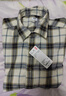優(yōu)衣庫男女裝法蘭絨格子襯衫長(cháng)袖襯衣薄外套481225 480769 480770 481225/30淺米色 M 曬單實(shí)拍圖