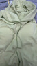 都市麗人睡衣女純棉家居服全棉春秋新款翻領(lǐng)長(cháng)袖舒適大碼套裝純棉可外穿 綠色 L 158-165cm/100-120斤 曬單實(shí)拍圖
