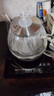 益茶福全自動(dòng)上水電熱水壺茶臺燒水壺抽水燒水一體機玻璃底部上水單壺茶幾保溫泡茶壺開(kāi)水壺煲水壺 1L 玻璃套裝黑色 曬單實(shí)拍圖
