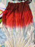 獵瑞光亮舞蹈扇子古典舞長(cháng)綢扇漸變紅色加長(cháng)節日表演比賽廣場(chǎng)舞扭秧歌 120cm飄頭 13cm扇骨 13骨1.2米【白紅漸變右手款】 曬單實(shí)拍圖