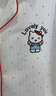 禾回helloKitty夾棉睡衣女冬季甜美卡通空氣棉加厚學(xué)生休閑家居服套裝 白色 波點(diǎn)kt貓 夾層款 M （80-100斤） 曬單實(shí)拍圖