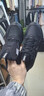 李寧黑色春季女鞋運動(dòng)跑步鞋子加絨保暖新款減震軟底耐磨休閑輕便 黑色(加絨) 38 曬單實(shí)拍圖