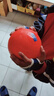 申沃實(shí)心球全國中小學(xué)生專(zhuān)用訓練比賽考試中考充氣投擲球橡膠鉛球器材 1kg 橙色+氣筒帶氣針+小網(wǎng)兜 曬單實(shí)拍圖