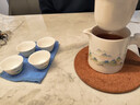 臻廚聚旅行茶具整套便攜式戶(hù)外露營(yíng)茶具套裝茶水分離泡茶功夫茶具快客杯 錦繡江山一壺四杯【便攜包】 曬單實(shí)拍圖