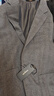雅戈爾西服男士?jì)?yōu)質(zhì)羊毛混紡含桑蠶絲西服舒適挺括男士單西2025新品合款 淺灰色VXXX225142EMY 170B 170/96A （推薦70-75公斤） 曬單實(shí)拍圖