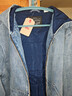 Levi's李維斯25年秋冬新款男士美式復古水洗做舊休閑牛仔夾克外套 中藍 M 曬單實(shí)拍圖