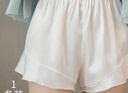 都市麗人安全褲女打底褲女夏季冰絲無(wú)痕舒適透氣防走光白色2XL 曬單實(shí)拍圖