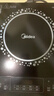 美的（Midea）電磁爐電陶爐 2200W大功率家用猛火爆炒耐用面板八檔火力纖薄電磁灶火鍋爐國家補貼 C22-RT22E01 曬單實(shí)拍圖