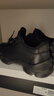 百麗厚底增高健步鞋男25秋新抓紋牛皮戶(hù)外休閑運動(dòng)鞋A2215CM5 黑色 42 (260mm) 曬單實(shí)拍圖