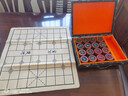 索仁中國象棋套裝紅花梨實(shí)木皮革棋盤(pán)禮盒象棋大號送禮送老人收藏禮盒 50#紅花梨配手提箱 曬單實(shí)拍圖