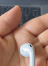 《蘋(píng)果》 Apple AirPods/Pro 2代/3代 單只 整機 有線(xiàn)版 二手蘋(píng)果無(wú)線(xiàn)藍牙耳機 二代 AirPods 單只右耳95新 白色 曬單實(shí)拍圖