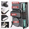 青竹畫(huà)材（CHINJOO） 美術(shù)畫(huà)袋畫(huà)包黑色加厚帆布藝考寫(xiě)生美術(shù)生專(zhuān)用素描畫(huà)板多功能雙肩大容量畫(huà)板 升級畫(huà)包-灰色 曬單實(shí)拍圖