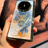 aixuan國潮風(fēng)中軸鉸鏈保護適用VIVOXfold5手機殼xfold3pro保護套前后殼全包防摔前框男女高級感殼膜一體 自動(dòng)回彈鉸鏈保護*燙金浮雕工藝【納財貔貅-單后殼】 VIVO X Fold5 曬單實(shí)拍圖