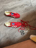 阿迪達斯（adidas）三葉草男女鞋GAZELLE INDOOR低幫休閑鞋IF1808紅白38 曬單實(shí)拍圖
