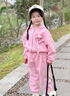 G.DUCKKIDS女童套裝春裝2025新款洋氣兒童女寶寶春秋款運動(dòng)服時(shí)髦春季兩件套 粉紅色 120 (身高105-115cm 4-5.2周歲 曬單實(shí)拍圖