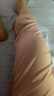 十月結晶月子服秋冬厚款棉產(chǎn)后孕婦睡衣哺乳家居服套裝豆粉 M碼 曬單實(shí)拍圖