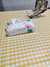 奧柏來(lái)桌布戶(hù)外露營(yíng)野餐墊防水防油防燙免洗格子餐桌布田園風(fēng)踏春桌墊 菊黃小格 100*160cm 曬單實(shí)拍圖