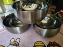 廚萬(wàn)雅 304不銹鋼雙層隔熱鉑金碗加厚百合碗湯碗家用飯碗 12cm 曬單實(shí)拍圖