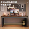 全品屋電腦桌家用臺式電競游戲桌子學(xué)習辦公寫(xiě)字桌臺長(cháng)條桌臥室培訓桌 曬單實(shí)拍圖