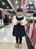 盛妙慈女童套裝2025新款洋氣兒童寶寶裙子背帶小童連衣裙牛仔兩件套 圖片色兩件套 110 建議100-110厘米 曬單實(shí)拍圖