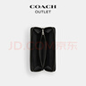 蔻馳（COACH）奧萊男包經(jīng)典標志風(fēng)琴褶錢(qián)包通勤商務(wù)老花 QB/炭黑色/黑色 曬單實(shí)拍圖