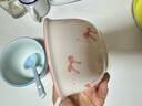 【天天低價(jià)】新款釉下彩陶瓷碗餐具套裝少女心ins風(fēng)陶瓷碗勺 【99%人選擇】夢(mèng)幻粉藍兩碗兩勺 曬單實(shí)拍圖