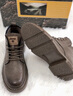 Jeep吉普馬丁靴男2025年冬季新款復古耐臟加絨男鞋皮面工裝雪地靴子男 8001卡其【升級款】 41 (255mm)【升級款】 曬單實(shí)拍圖