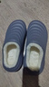 ECACEcac手術(shù)室醫用棉拖鞋男冬季室內家居護士防滑防水保暖棉拖女外穿 灰色【升級抗菌材質(zhì)保暖更舒適】 40 -41（推薦39-40腳） 曬單實(shí)拍圖
