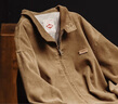 馬登工裝燈芯絨哈靈頓G9夾克男美式復古春季防風(fēng)立領(lǐng)男士休閑外套上衣 沙漠黃 （寬松偏大） XL 曬單實(shí)拍圖