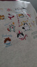 LDBE卡通貓咪刺繡拼接撞色無(wú)帽衛衣女秋季2026新款韓系ins風(fēng)上衣外套 白灰色 M 【80-110斤】 曬單實(shí)拍圖