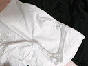 京東京造【10A抗菌T】長(cháng)袖t恤女衛衣25秋季新款打底衫 白色 M 曬單實(shí)拍圖