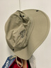 伯希和（Pelliot）戶(hù)外防曬帽春夏漁夫登山帽男女折疊遮陽(yáng)旅游釣魚(yú)帽子1622卡其色 曬單實(shí)拍圖