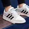 阿迪達斯（adidas）男鞋 秋季新款經(jīng)典三條紋運動(dòng)鞋低幫休閑鞋防滑板鞋耐磨籃球鞋男 皮面潮鞋/店長(cháng)主推 41 曬單實(shí)拍圖