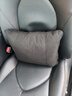 博士倫汽車(chē)腰靠沖孔麂皮絨靠背腰墊辦公室腰靠座椅靠墊護腰家用車(chē)用靠枕 曬單實(shí)拍圖