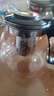 【京東物流】茶壺套裝大容量玻璃茶杯帶濾網(wǎng)耐高溫茶具 1000ml壺+4只蓮花杯 曬單實(shí)拍圖