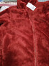 優(yōu)衣庫女裝男裝長(cháng)絨搖粒絨拉鏈茄克/長(cháng)袖外套夾克冬新款479611 17 棗紅色 2XL 曬單實(shí)拍圖
