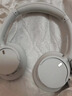 索尼（SONY）WH-CH520 頭戴式無(wú)線(xiàn)耳機 藍牙耳機 手機電腦筆記本網(wǎng)課游戲適用耳麥 禮物送女友男友學(xué)生 白色 曬單實(shí)拍圖
