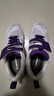 川崎（KAWASAKI）羽毛球鞋兒童鞋青少年男童女童鞋6-12歲透氣防滑減震耐磨運動(dòng)鞋 【C4307】白紫色（建議拍大一碼） 36 曬單實(shí)拍圖