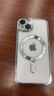 摯衛(wèi)士適用蘋(píng)果14手機(jī)殼 iPhone14保護(hù)套 電鍍磁吸防摔升級(jí)鏡頭全包透明超薄殼 優(yōu)雅銀 曬單實(shí)拍圖