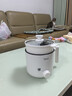 美的（Midea）電煮鍋 宿舍小電鍋 電蒸鍋 學(xué)生寢室一體泡面小火鍋 多功能鍋 XZE1613 1.7L 配蒸籠【國家補貼】 曬單實(shí)拍圖