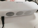 桌面暖風(fēng)機取暖器辦公室小功率迷你靜音小型取暖神器桌上節能 頂配款白色300w（1.5米電源線(xiàn)） 三風(fēng)機/加大 曬單實(shí)拍圖