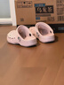 卡駱馳（CROCS）洞洞鞋貝雅男鞋女鞋輕便耐磨一腳蹬拖鞋休閑鞋|10126 裸粉-6PI 36 /37(220mm) 曬單實(shí)拍圖
