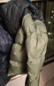 雪中飛【雙面穿】?jì)和鸾q服冬季輕薄男女童面包服羽絨服橄欖灰綠140cm 曬單實(shí)拍圖